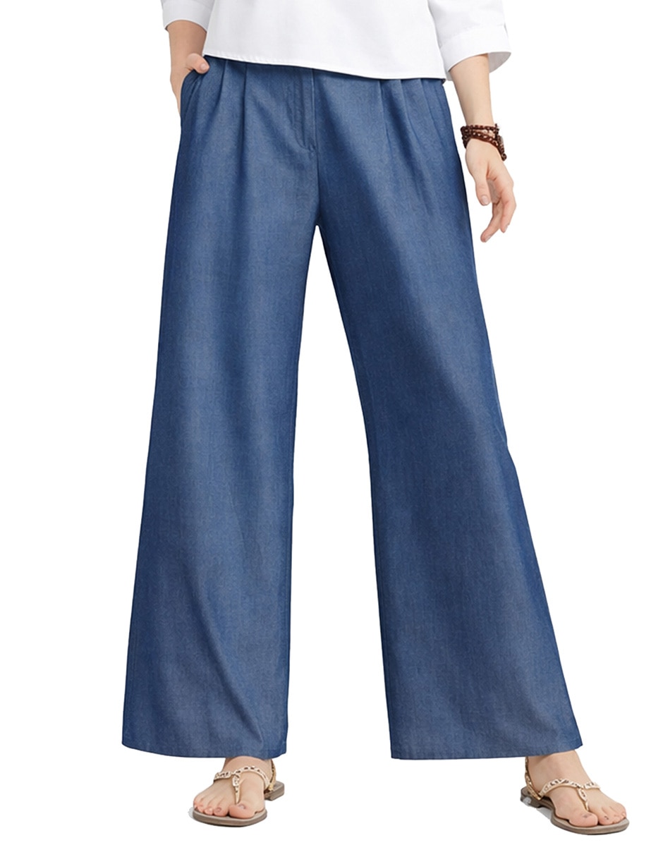 Pantalón relaxed amplio para mujer Pantalón relaxed amplio para mujer