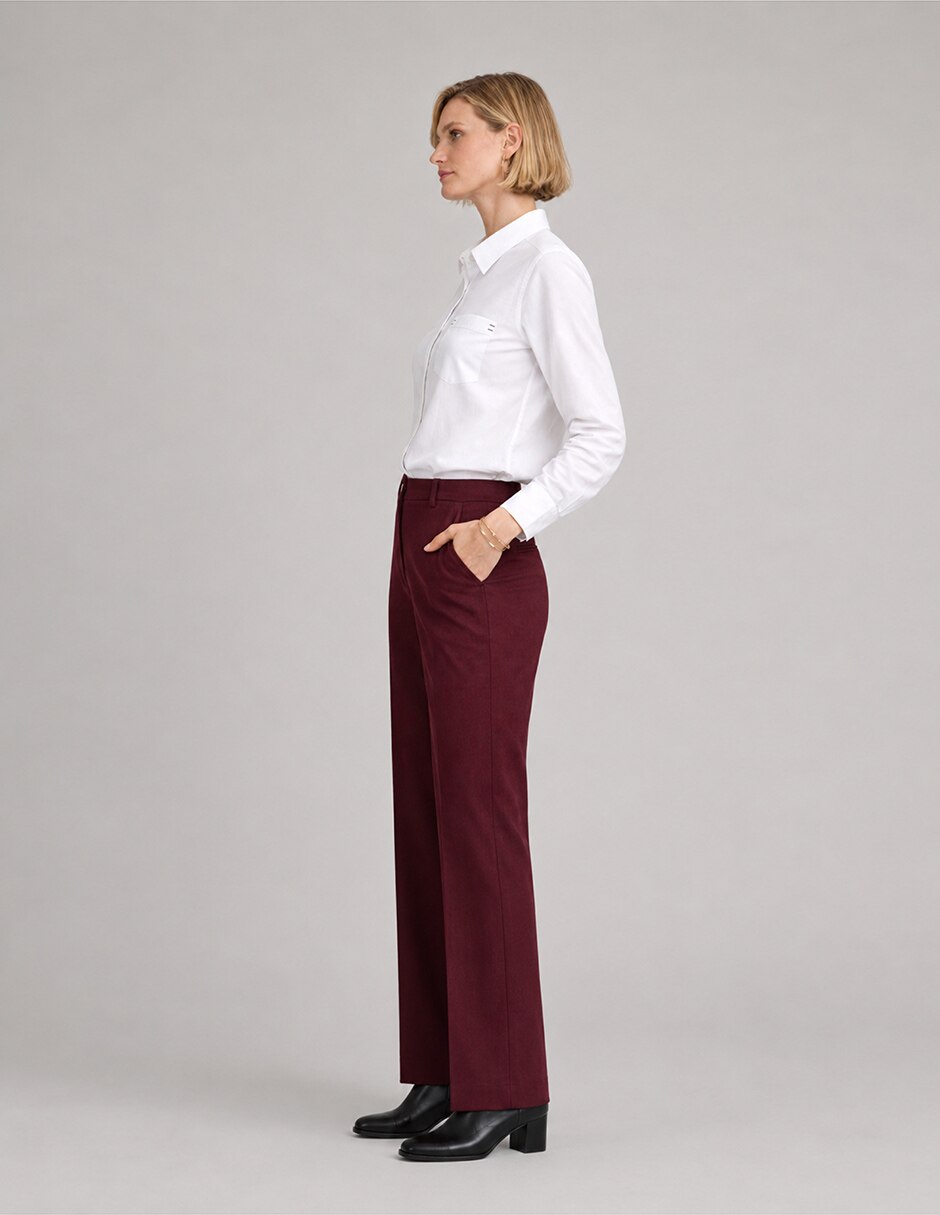 Pantalón de vestir regular para mujer 3