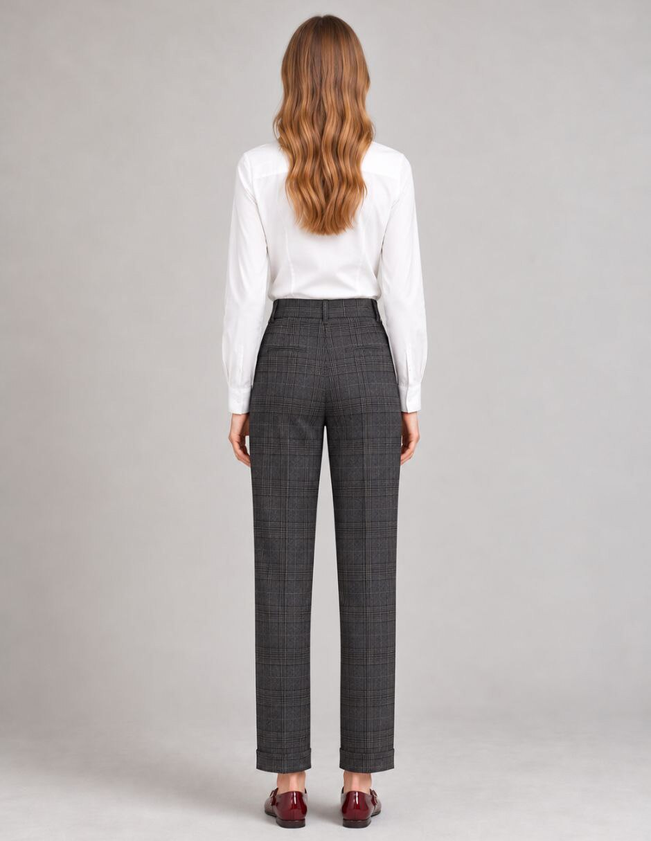 Pantalón de vestir regular para mujer 2