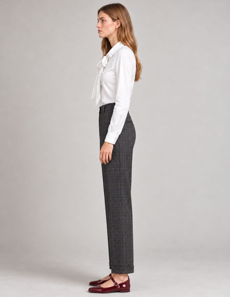 Pantalón de vestir regular para mujer 3