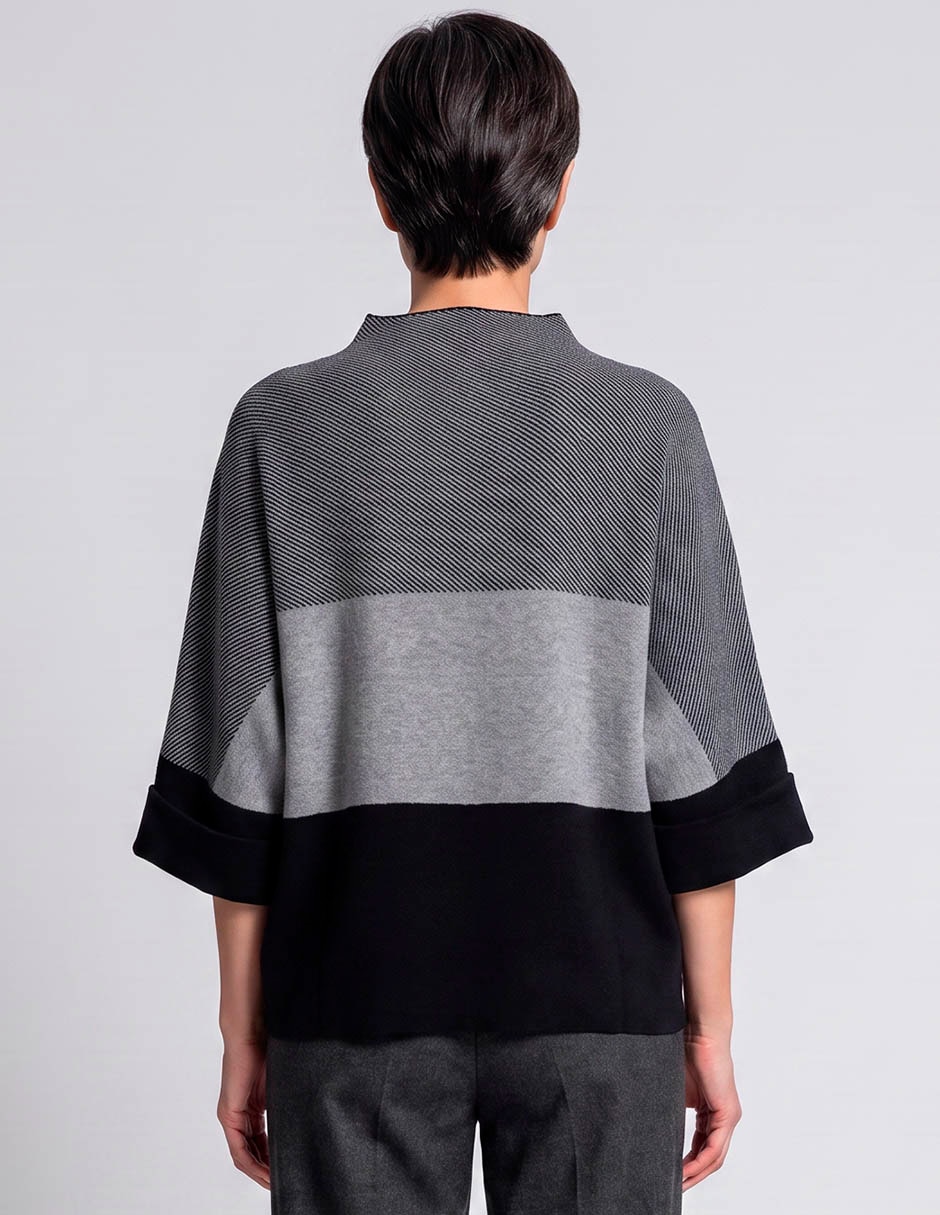 Suéter davinchy cuello alto para mujer