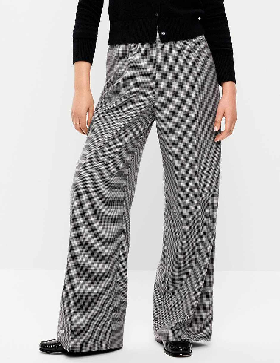 Pantalón regular wide leg para mujer Pantalón regular wide leg para mujer