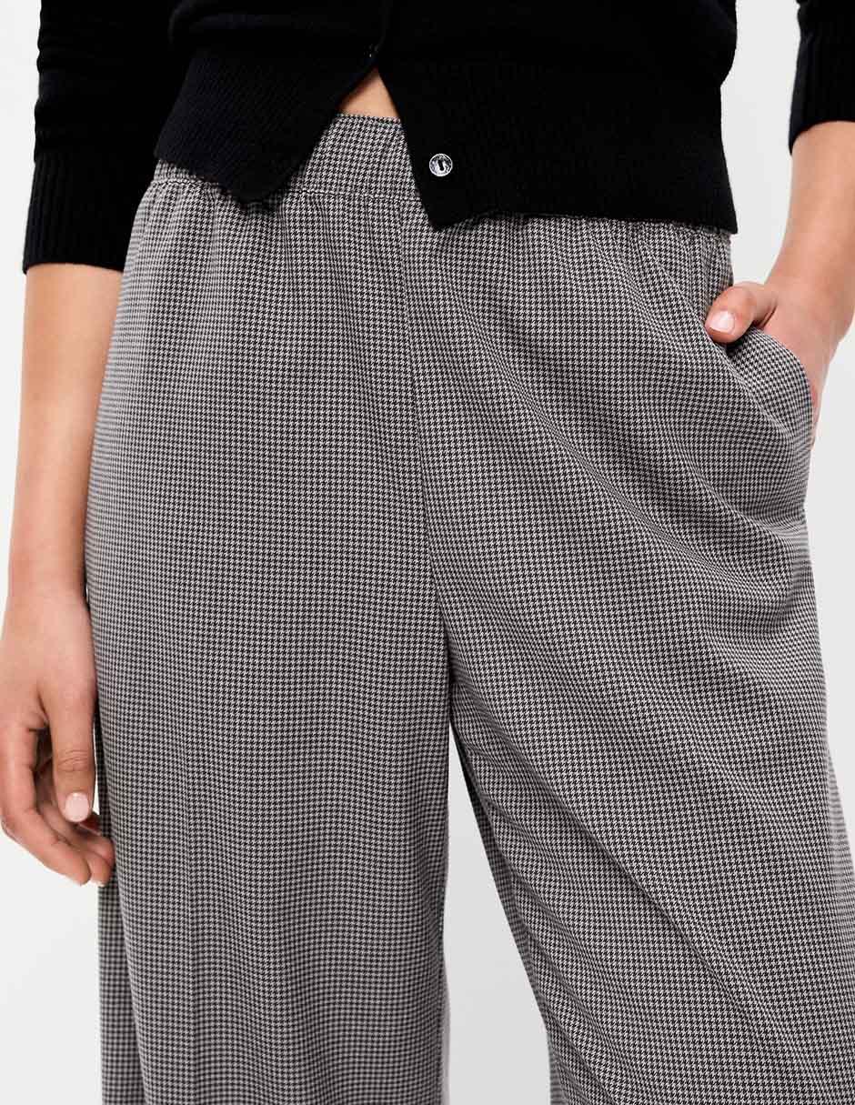 Pantalón regular wide leg para mujer 4
