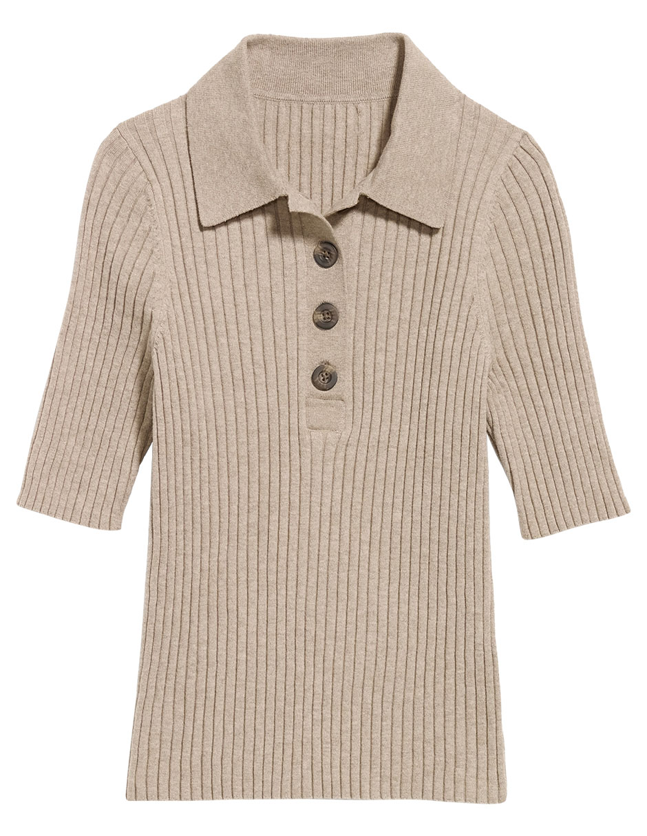 Blusa old navy manga al codo para mujer