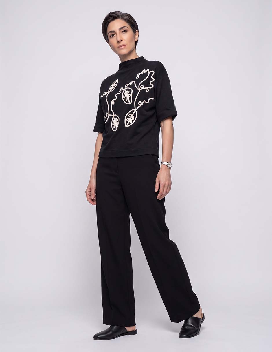 Suéter cuello alto para mujer 3