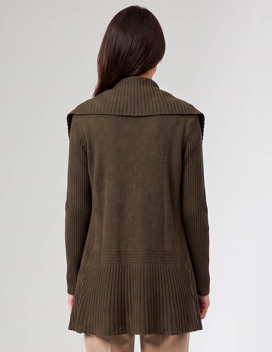 Suéter cuello abierto para mujer 2