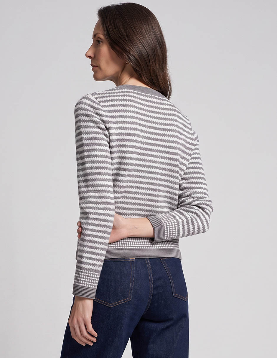 Suéter cuello redondo para mujer 2