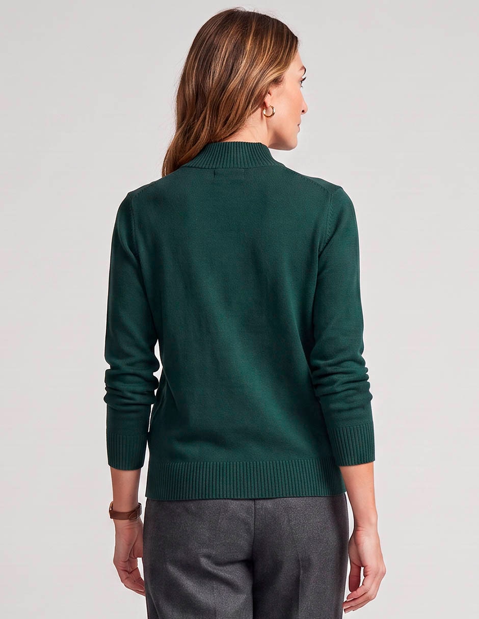 Suéter cuello alto para mujer 2