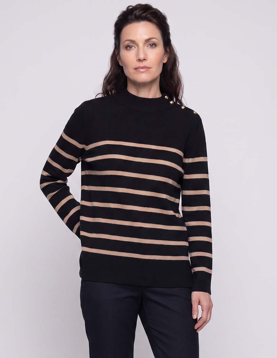 Suéter cuello alto para mujer 3