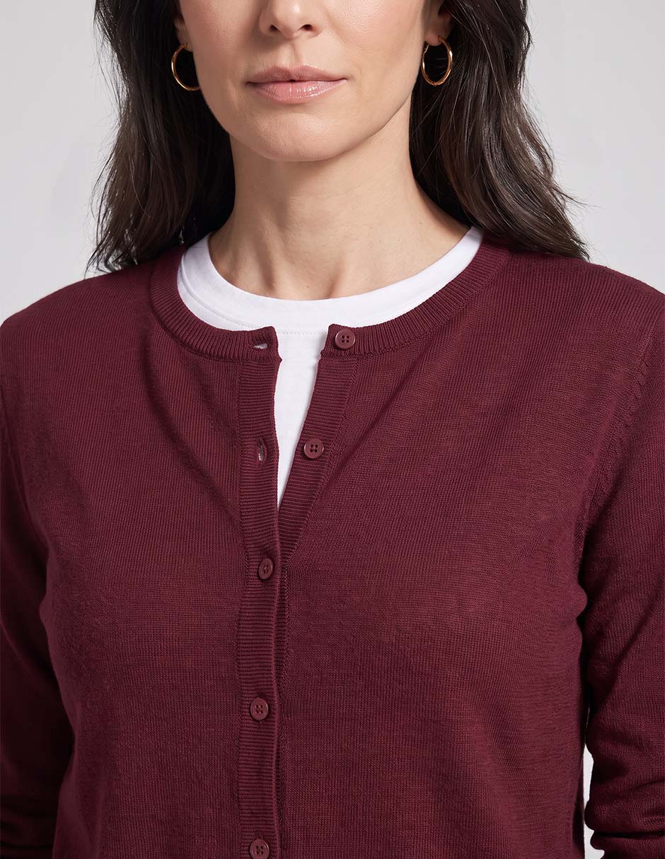 Suéter cuello redondo para mujer 3