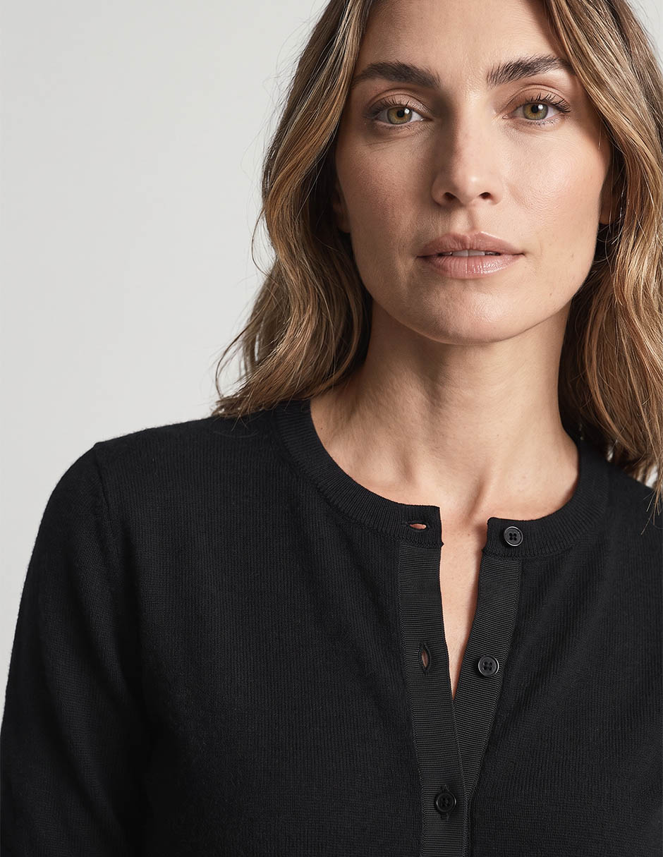 Suéter cuello redondo para mujer 3