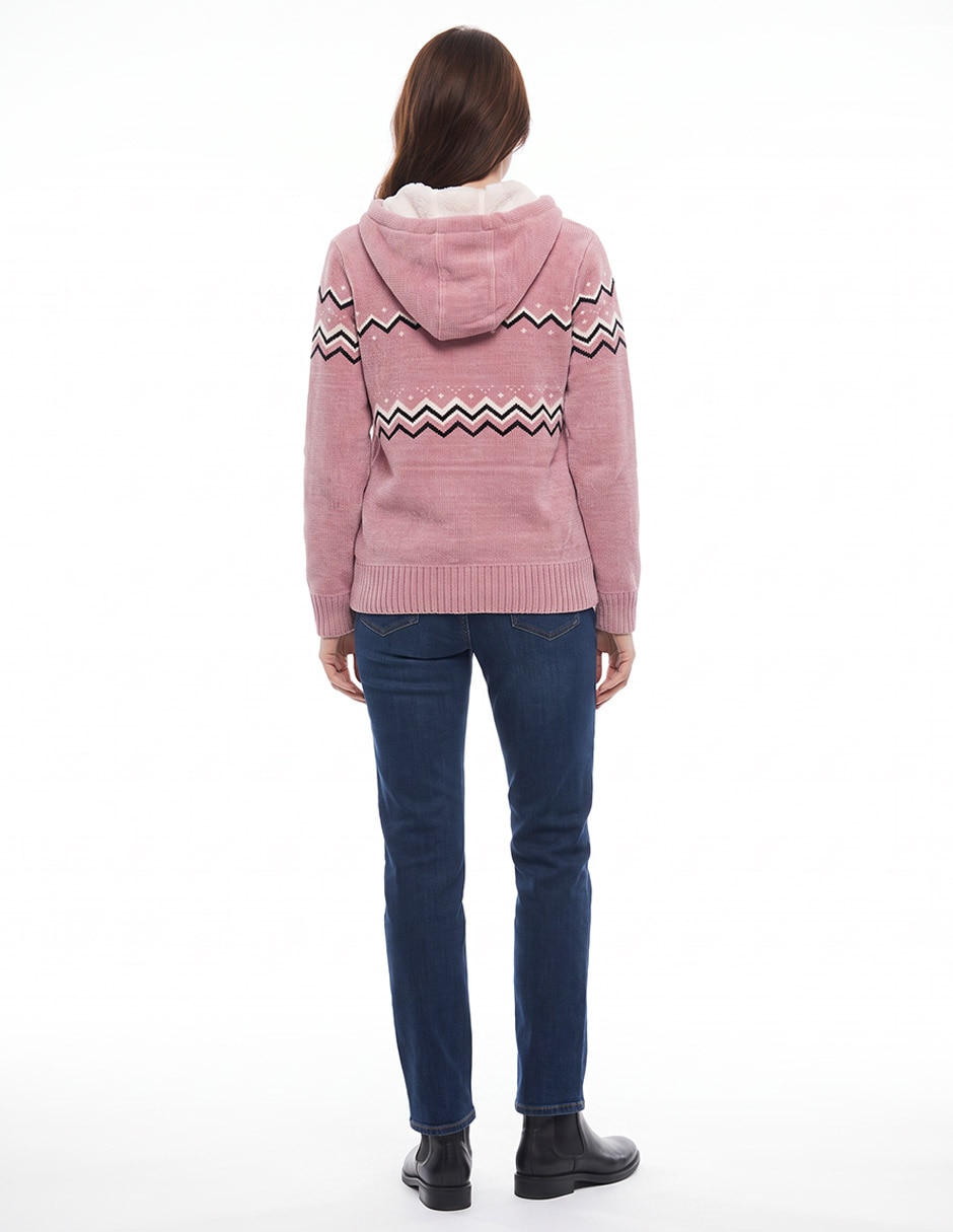 Suéter cuello redondo para mujer 3