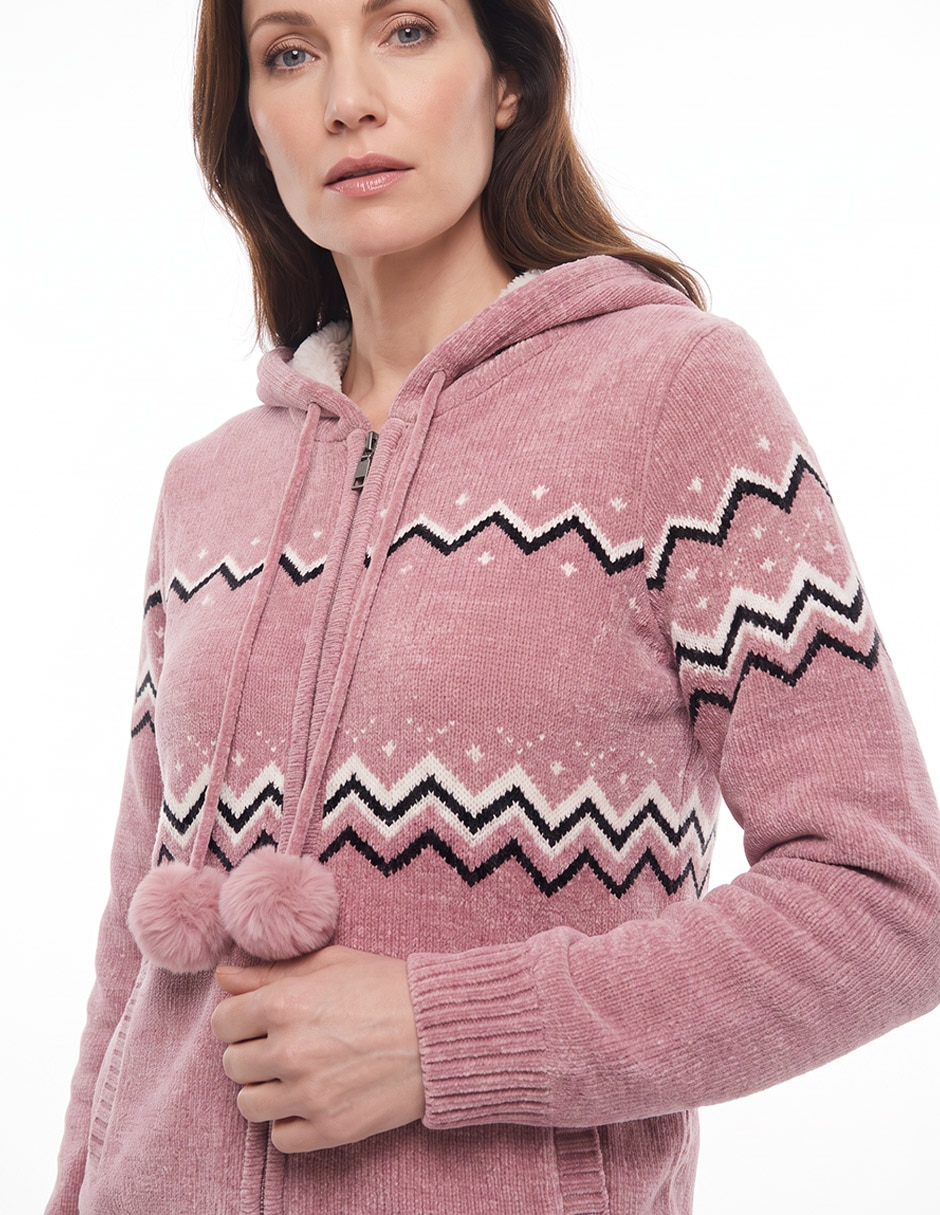 Suéter cuello redondo para mujer 2
