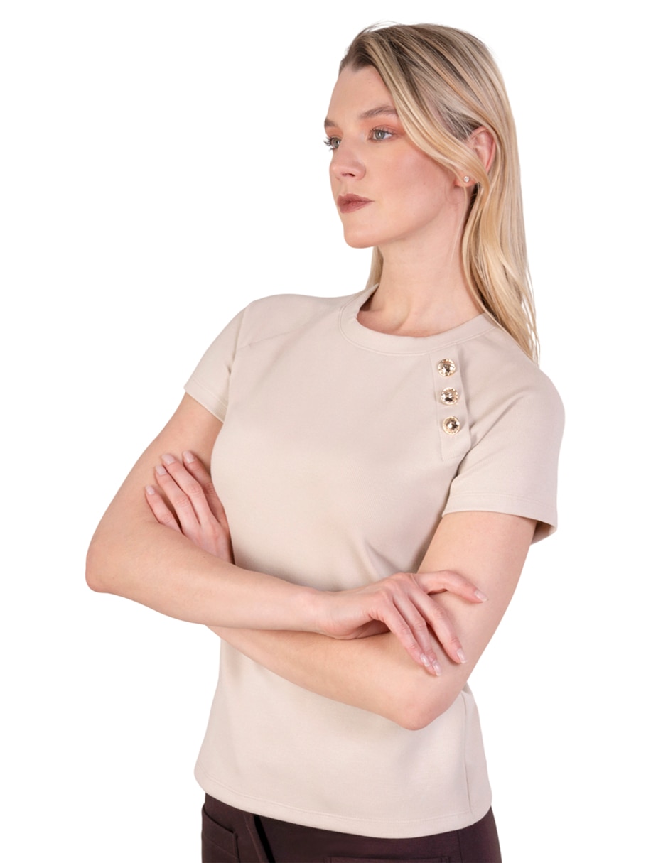 Blusa manga corta para mujer Blusa manga corta para mujer