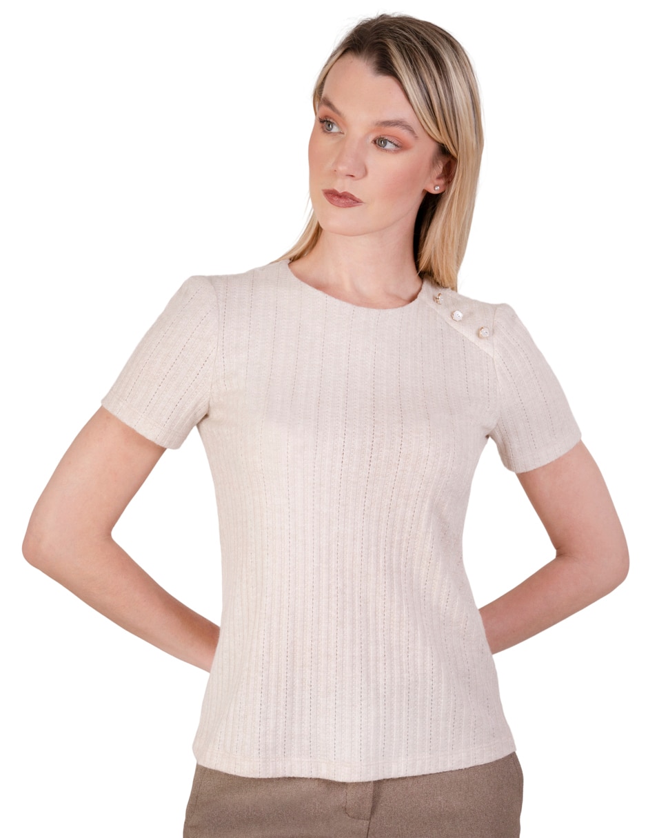 Blusa manga corta para mujer Blusa manga corta para mujer