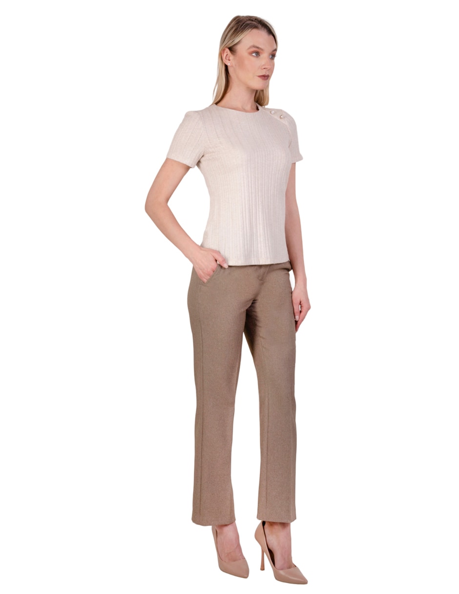 Blusa manga corta para mujer 2