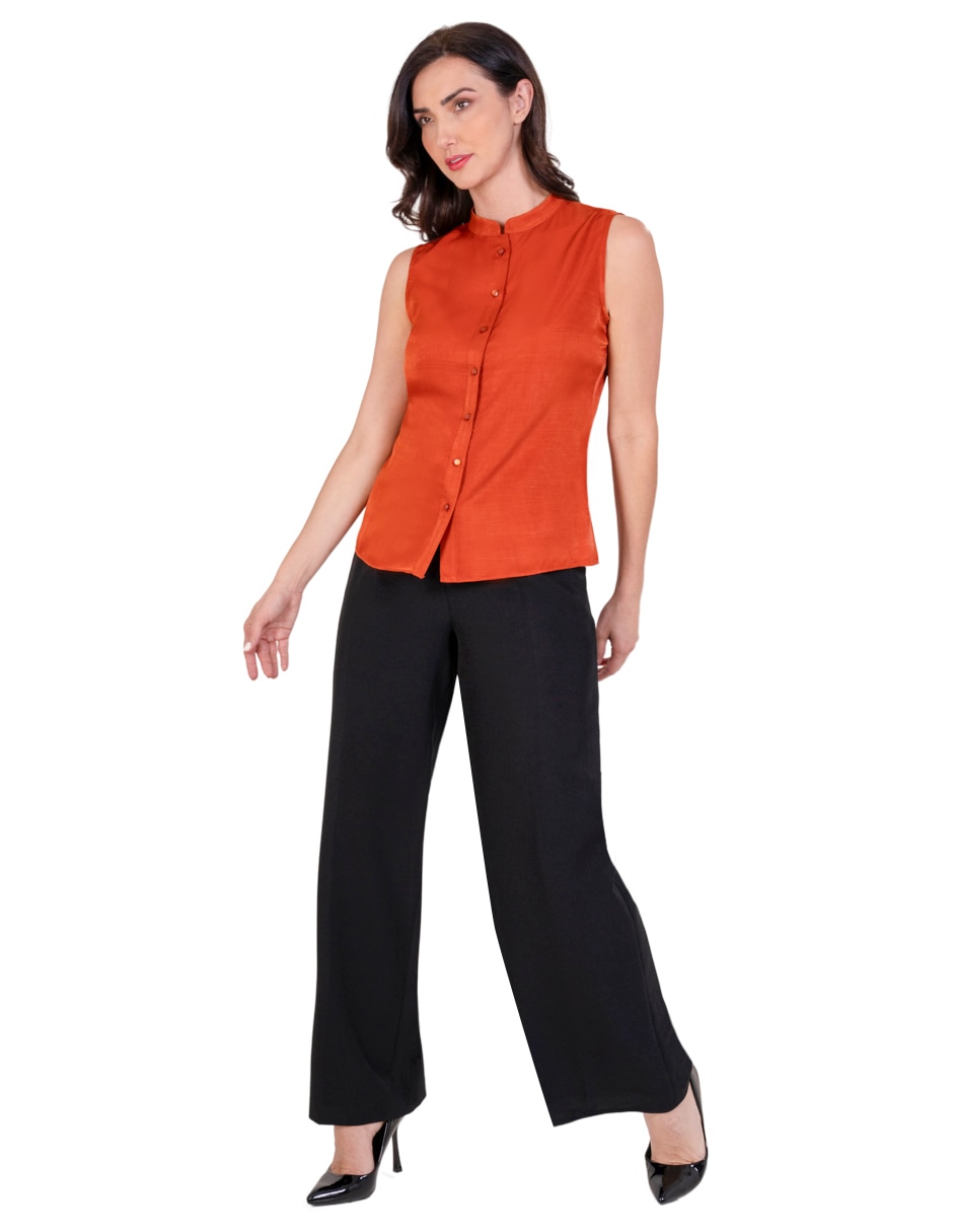 Blusa manga sin manga para mujer 2
