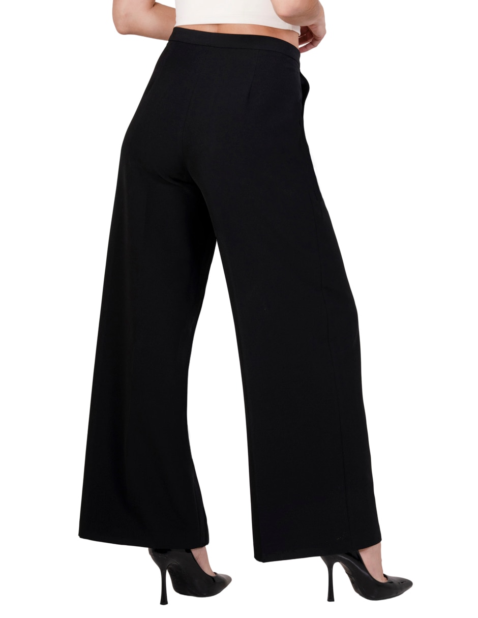 Pantalón de vestir amplio para mujer 3