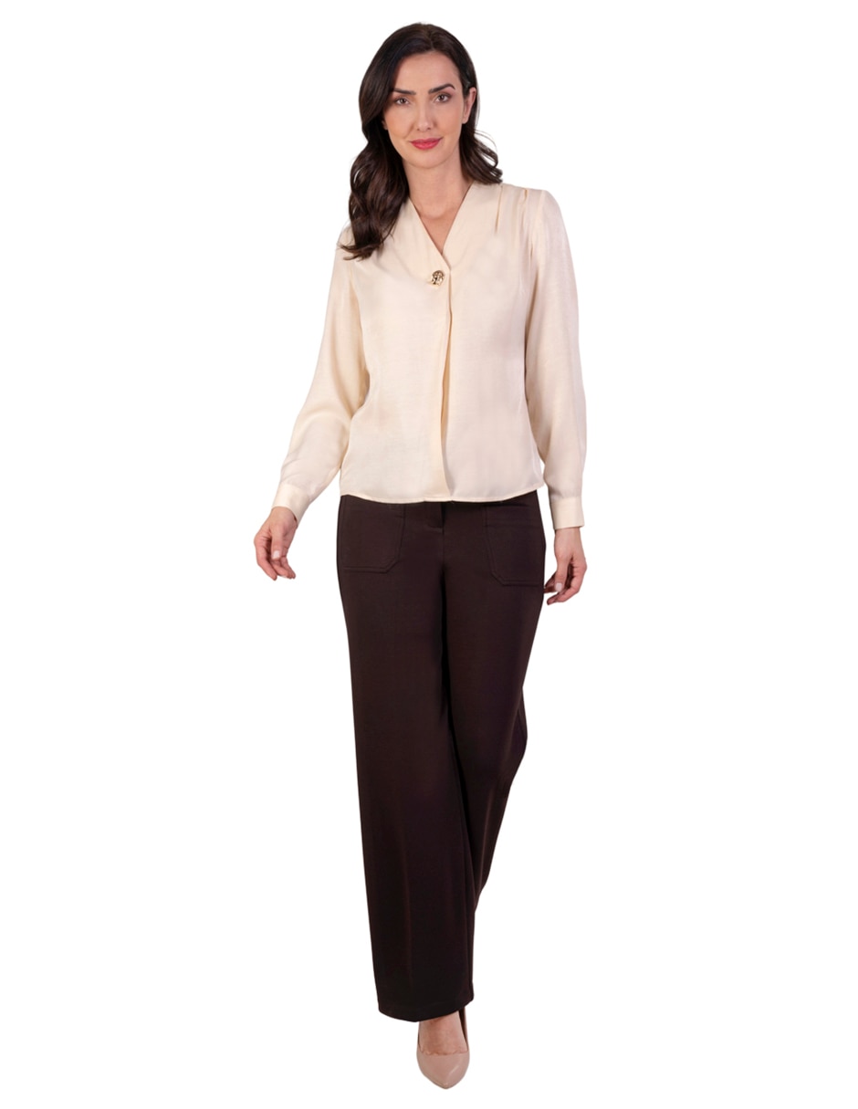 Blusa manga larga para mujer 2