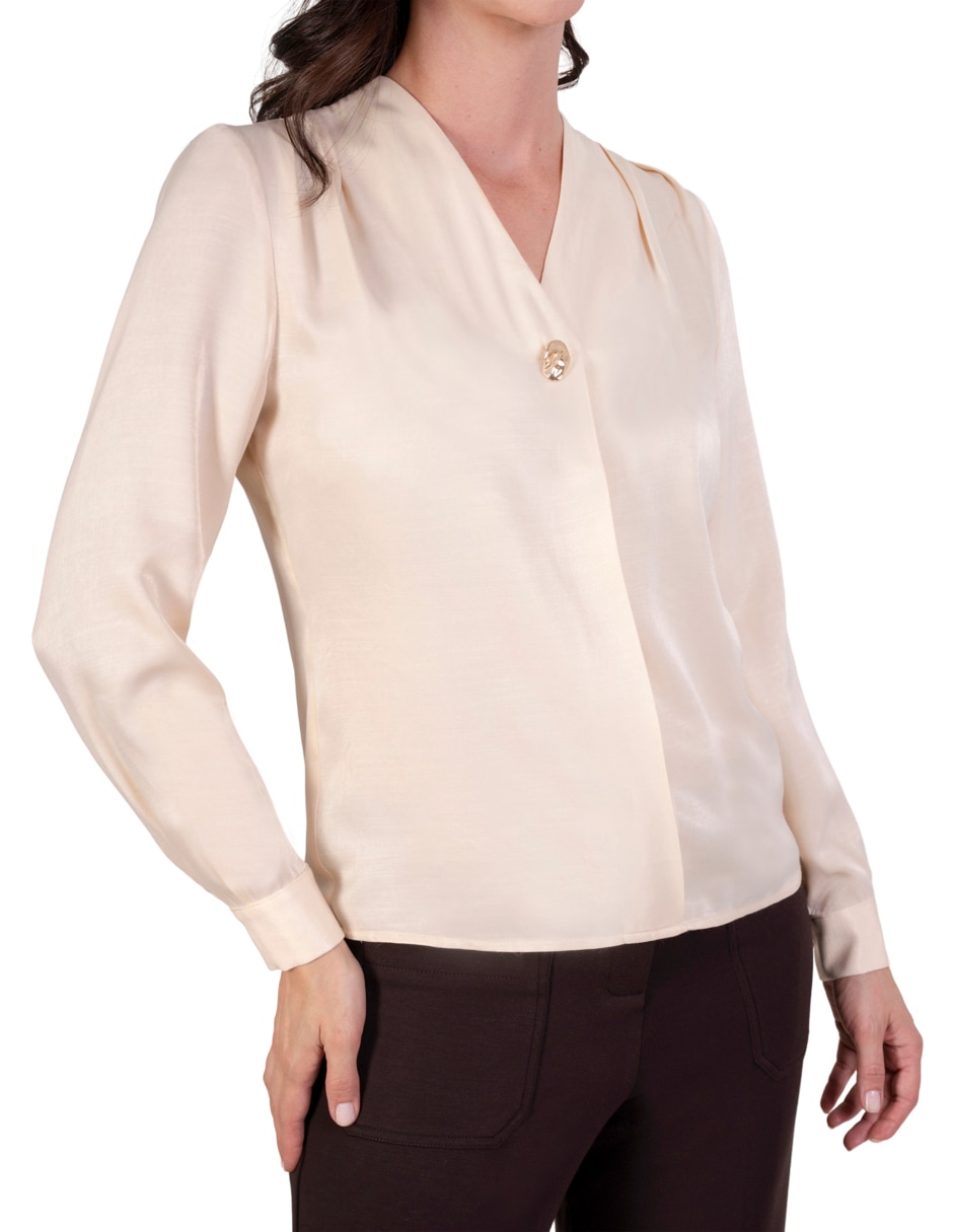 Blusa manga larga para mujer 3