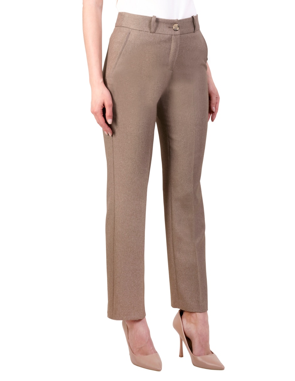 Pantalón de vestir regular para mujer