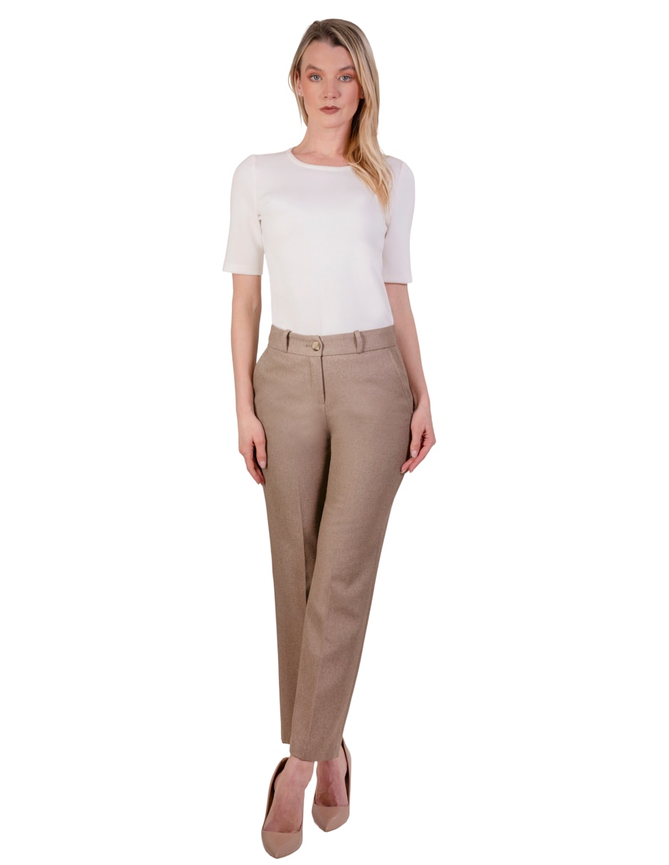 Pantalón de vestir regular para mujer 2