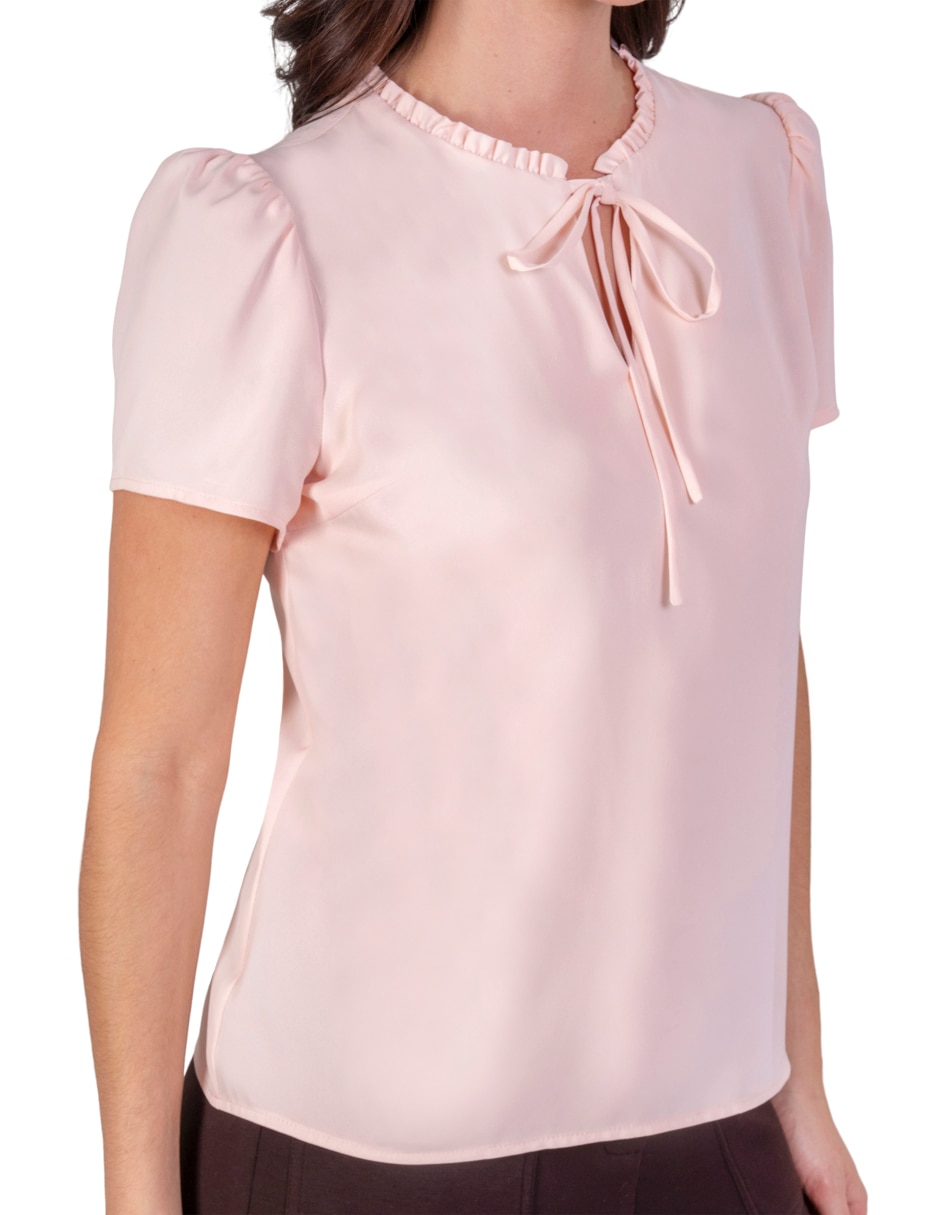 Blusa manga corta para mujer 3
