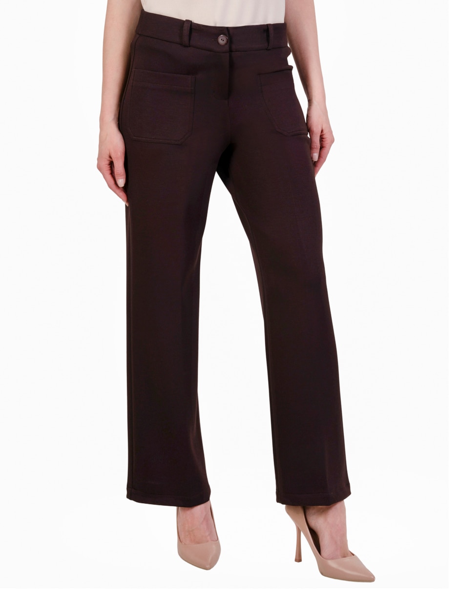 Pantalón de vestir regular para mujer Pantalón de vestir regular para mujer