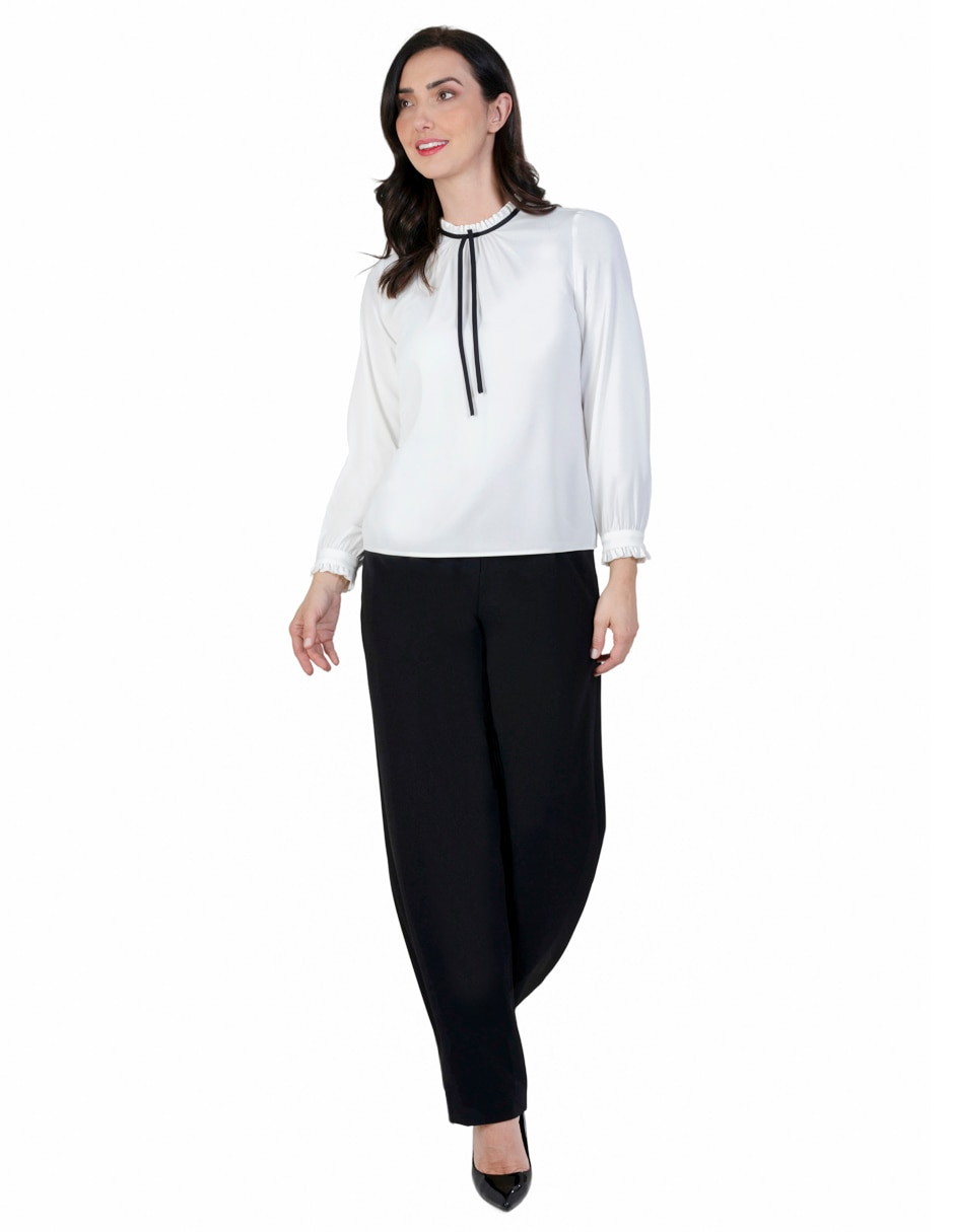 Blusa manga larga para mujer 2