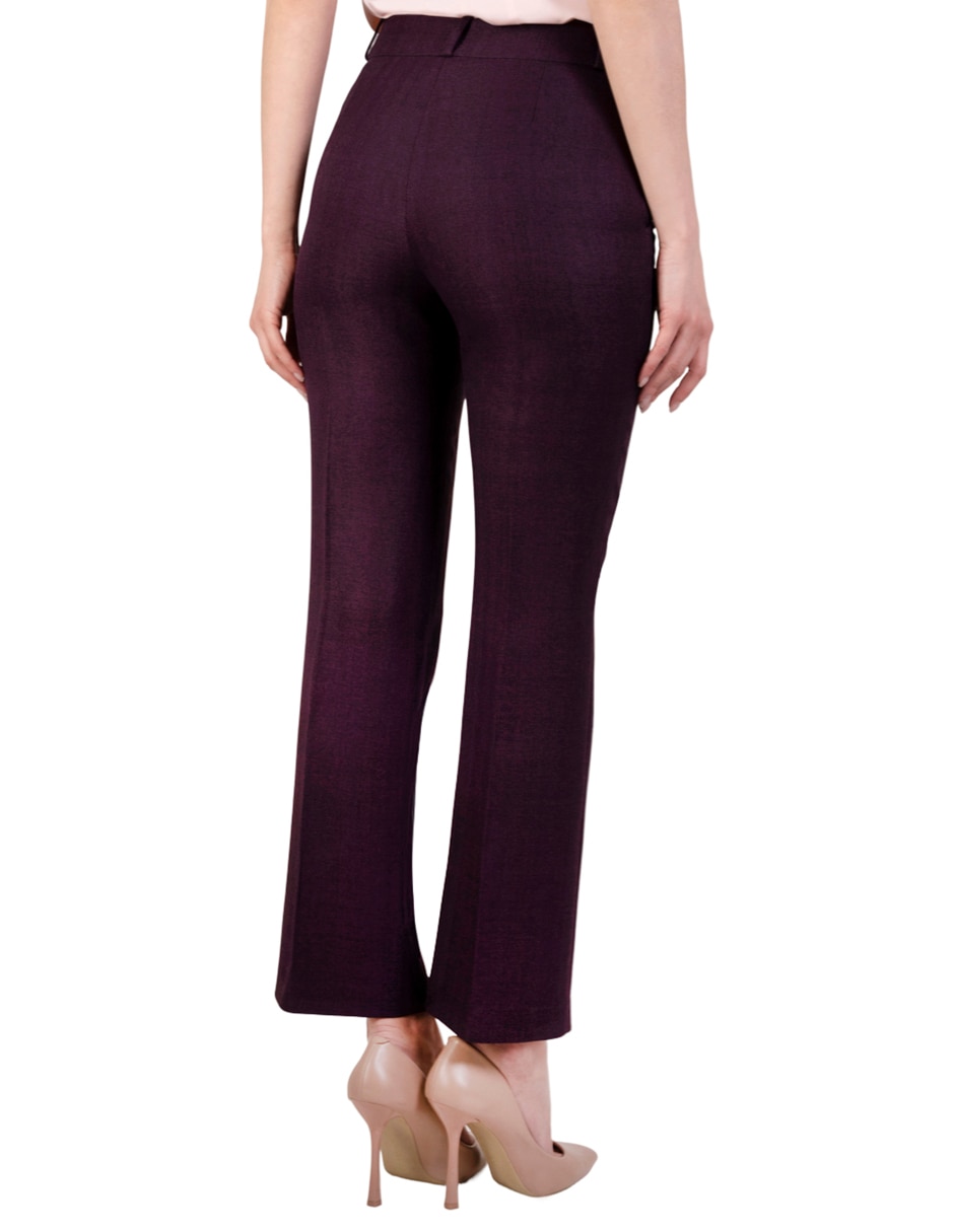 Pantalón de vestir regular para mujer 4