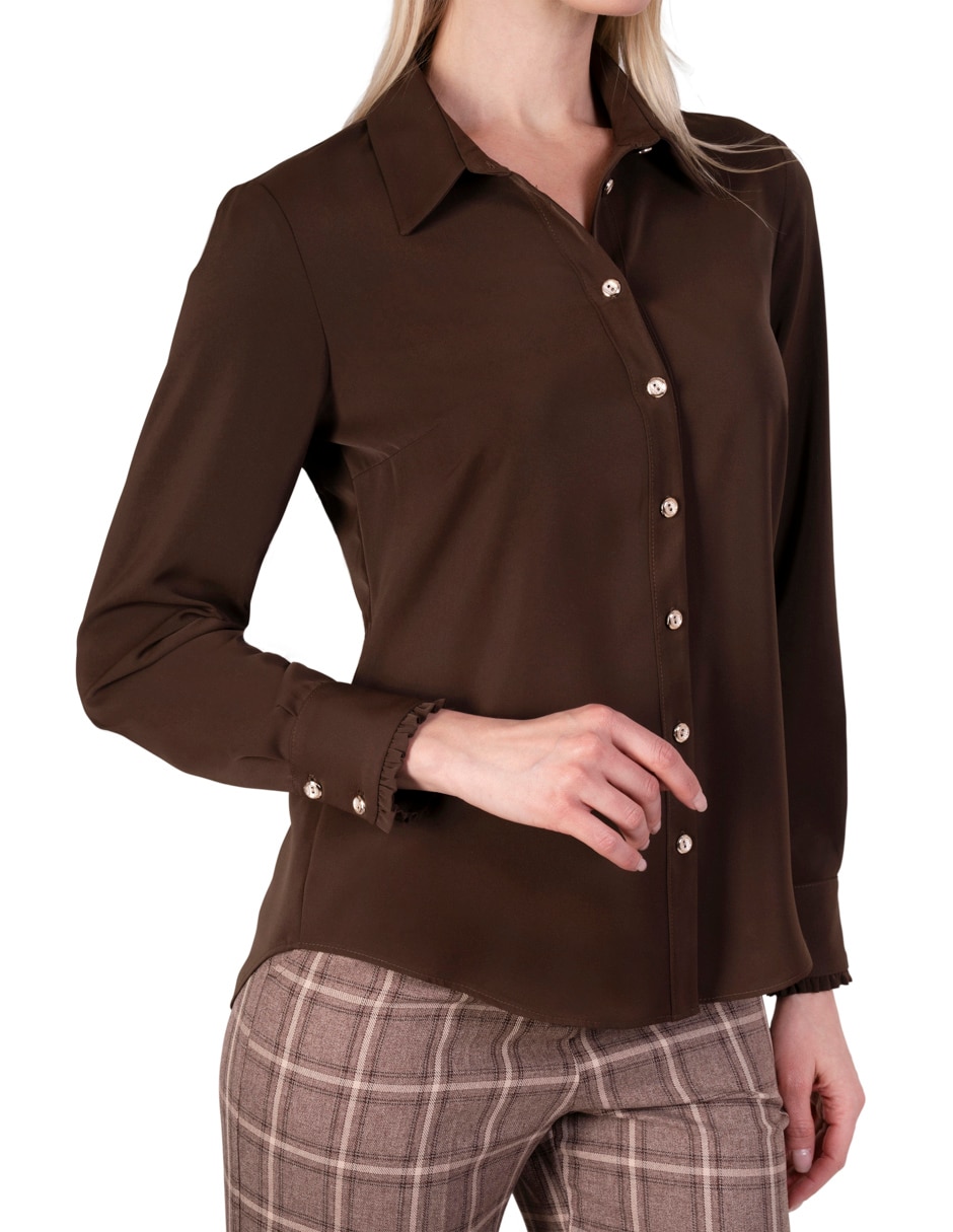 Blusa manga larga para mujer 2