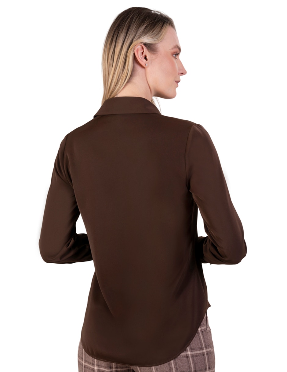 Blusa manga larga para mujer 3