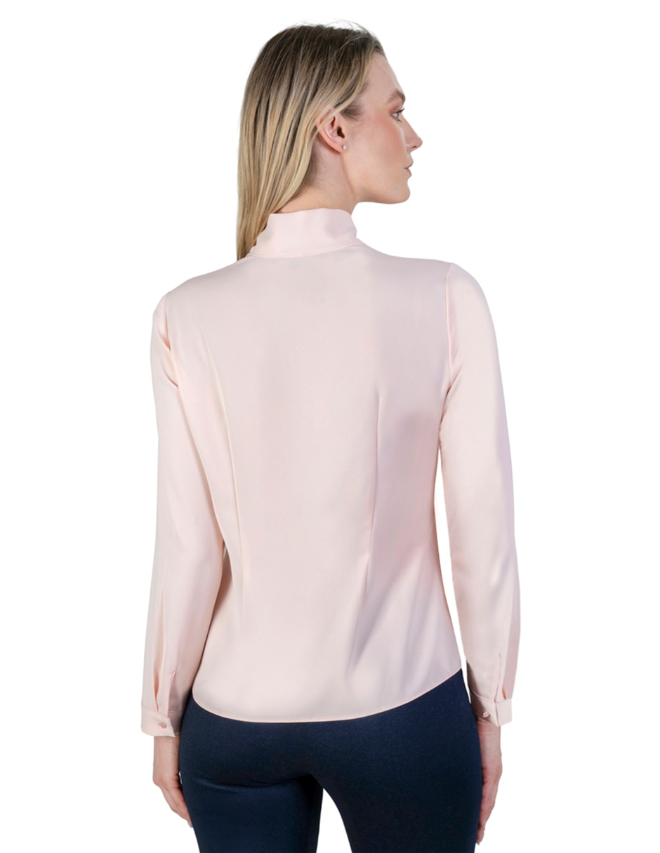 Blusa manga larga para mujer 4