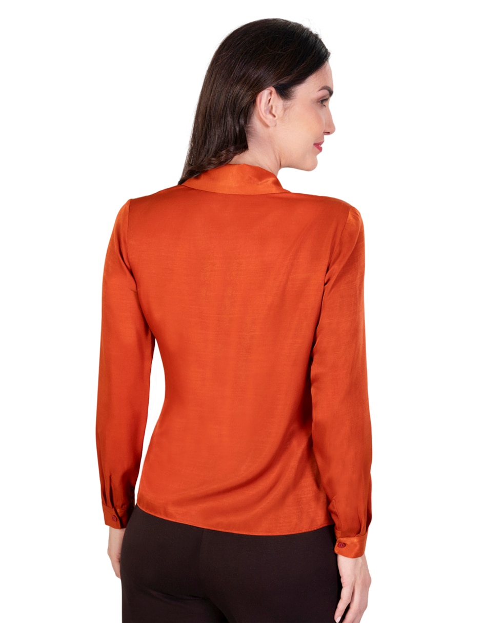 Blusa manga larga para mujer 4
