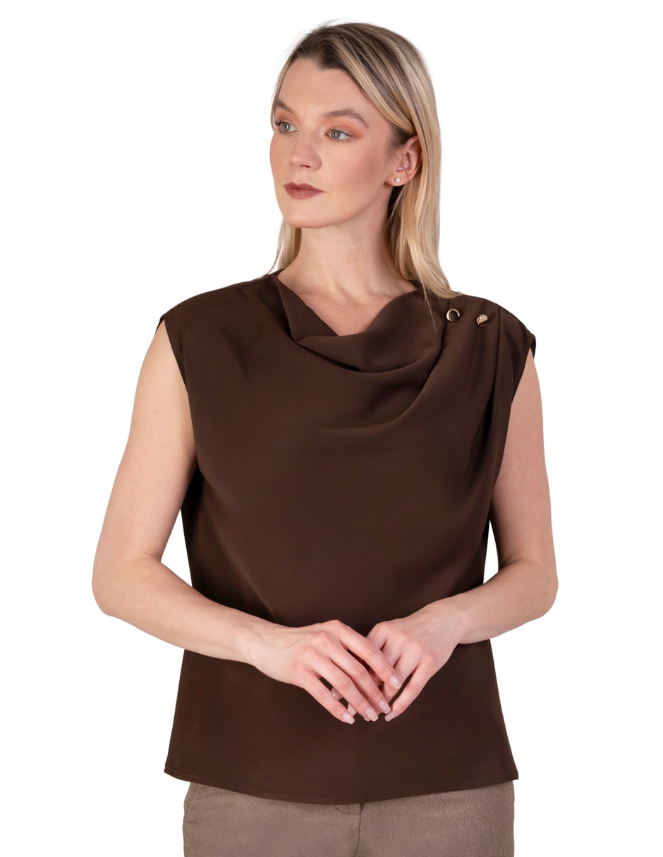 Blusa manga sin manga para mujer Blusa manga sin manga para mujer