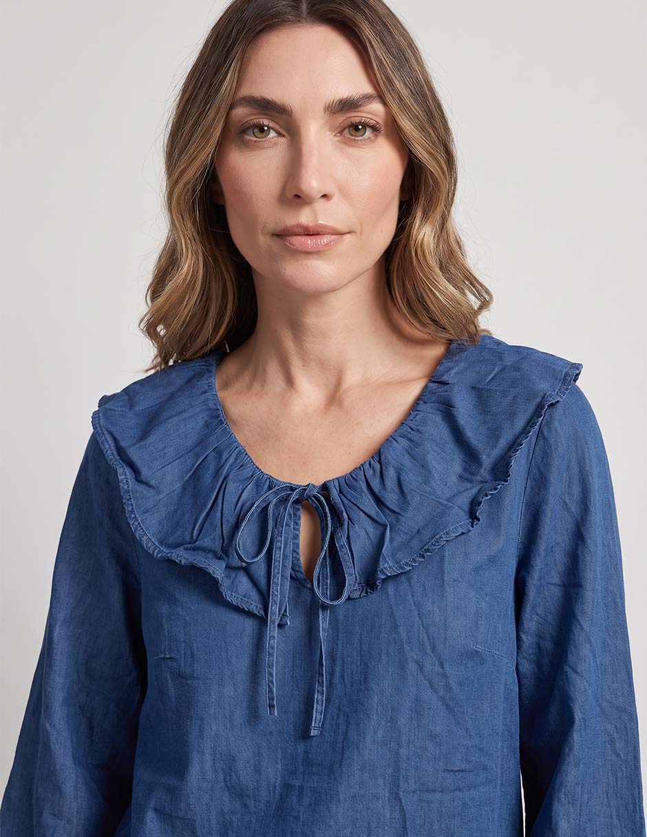 Blusa manga larga para mujer 2