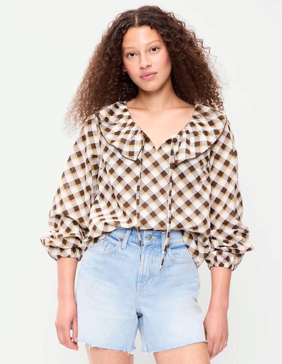 Blusa manga larga para mujer Blusa manga larga para mujer