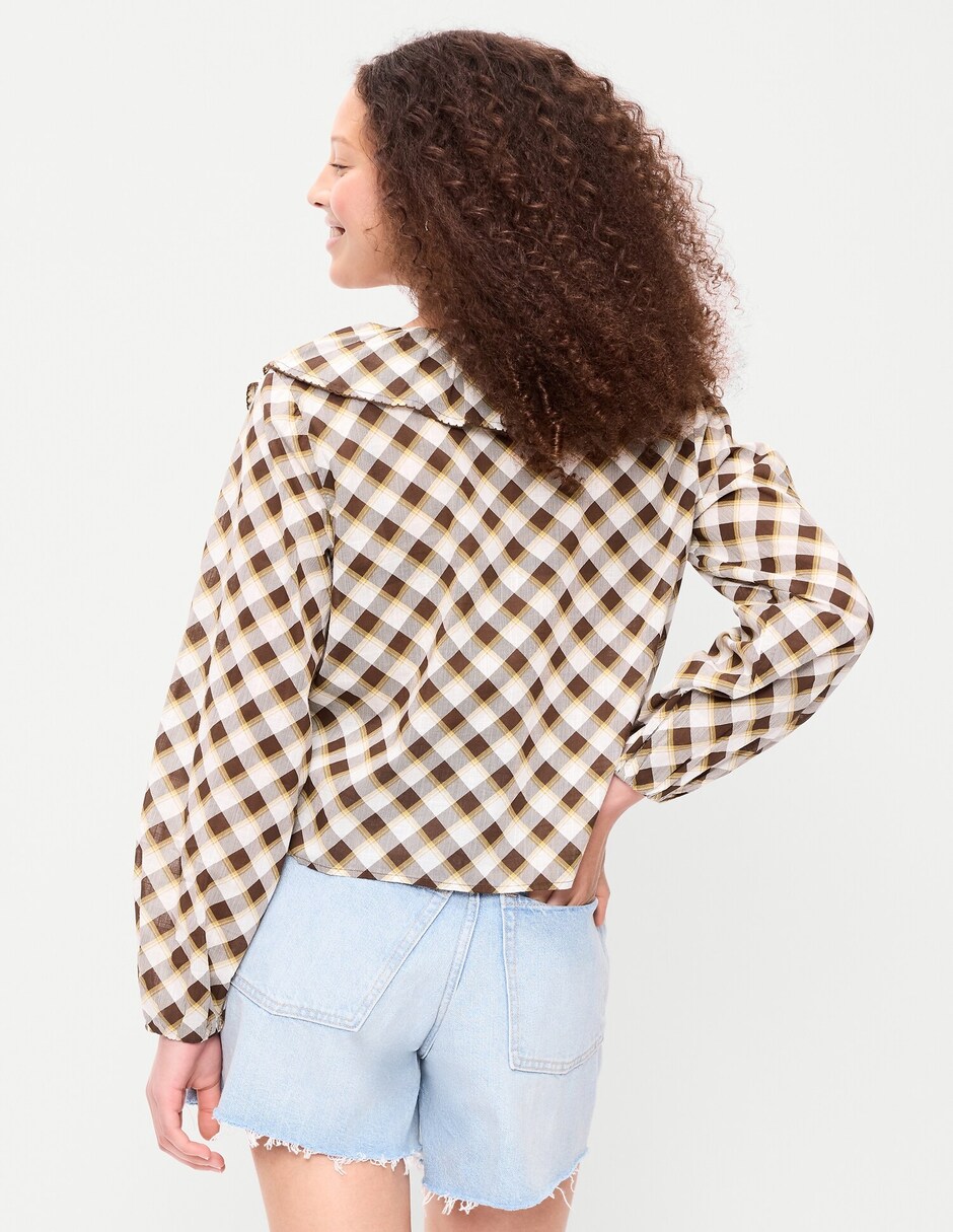 Blusa manga larga para mujer 2