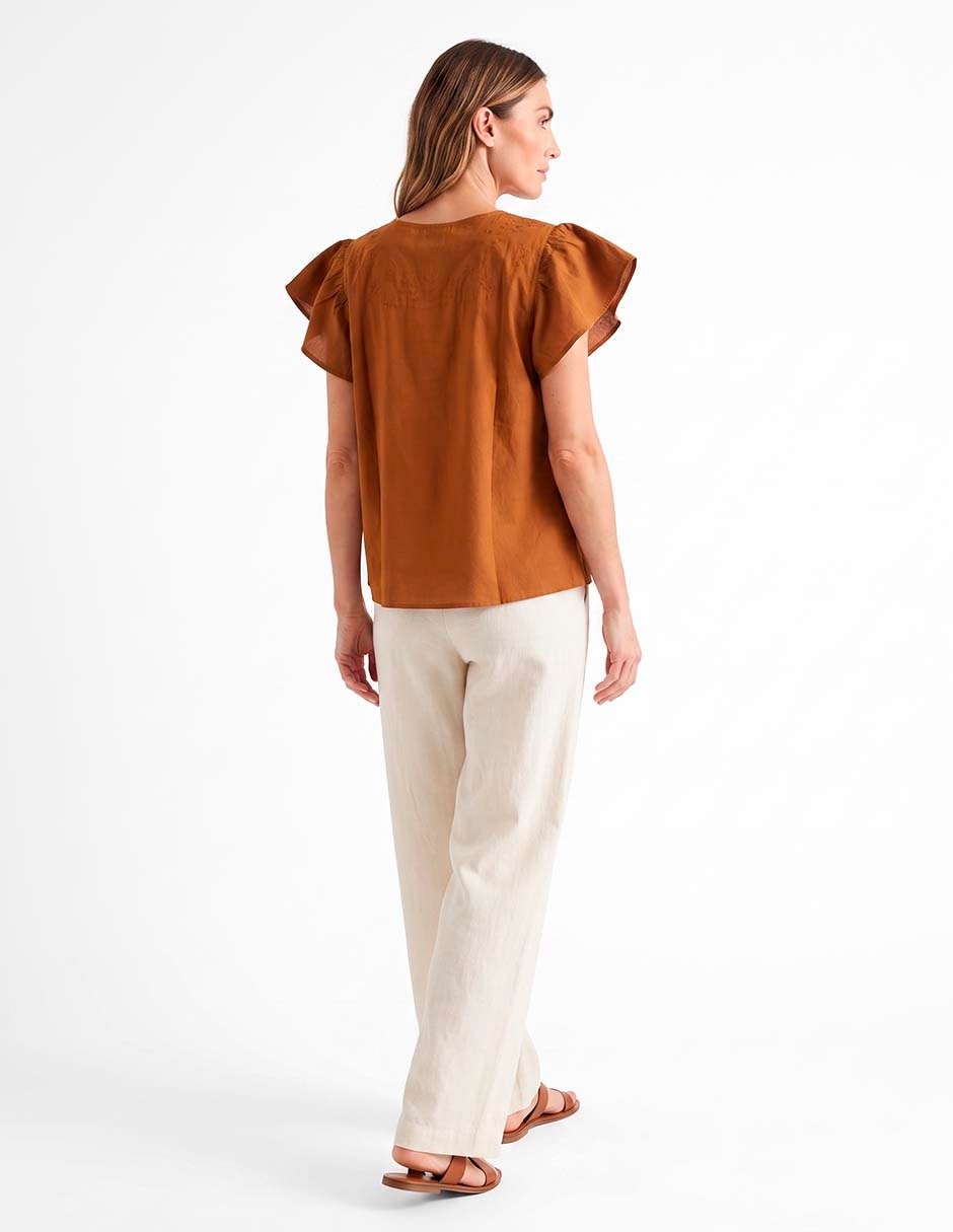 Blusa manga corta para mujer 2