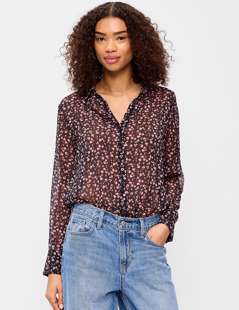 Blusa manga larga para mujer Blusa manga larga para mujer