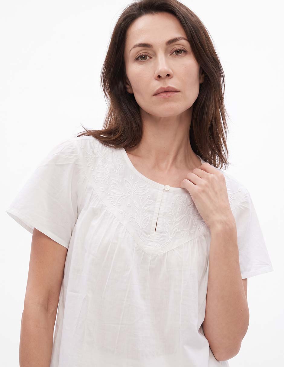 Blusa manga corta para mujer 2