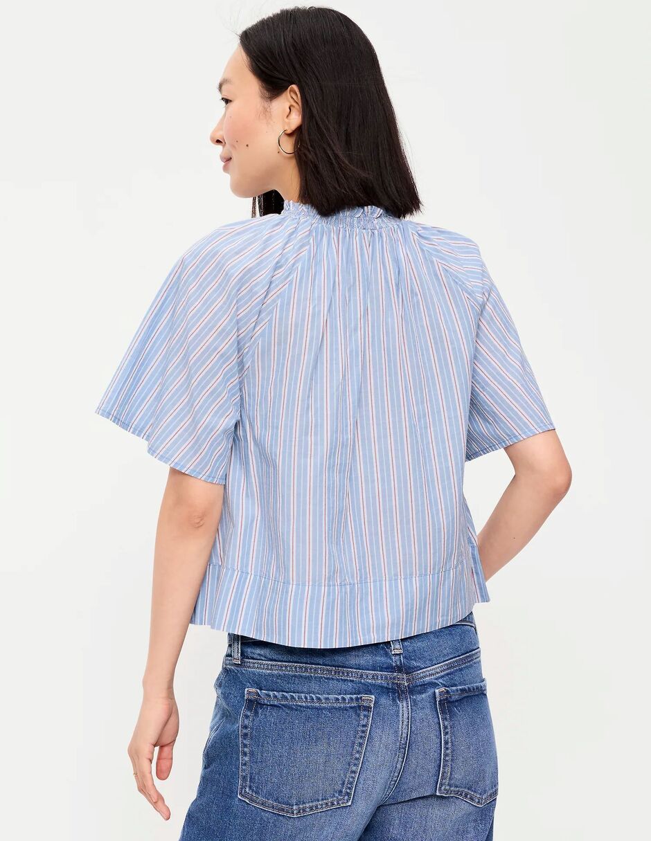 Blusa manga corta para mujer 3