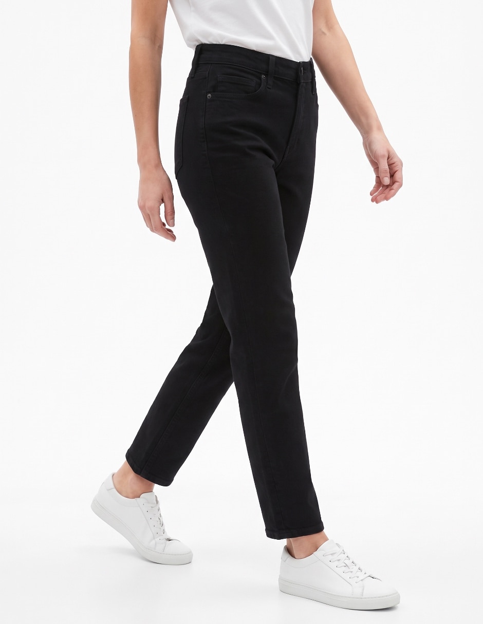 Jeans straight 909845-000 para mujer Jeans straight 909845-000 para mujer