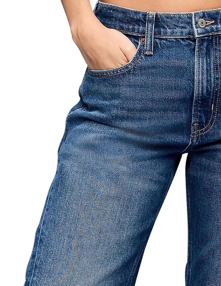 Jeans flare cintura para mujer 3