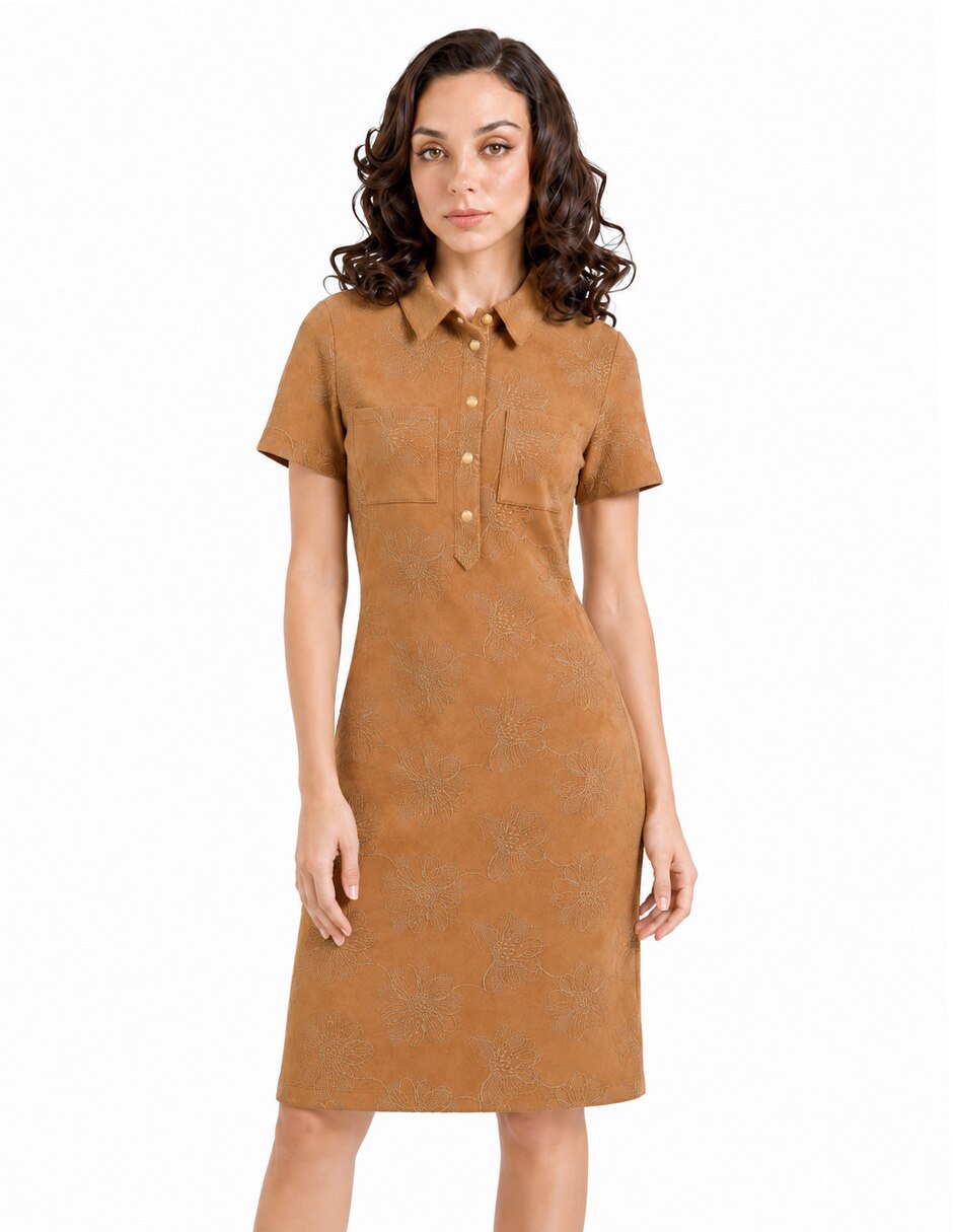 Vestido arriba rodilla casual Muriel para mujer