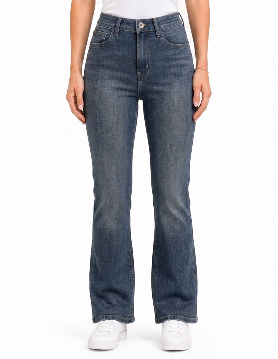 Jeans regular boot cintura fd2615 para mujer Jeans regular boot cintura fd2615 para mujer