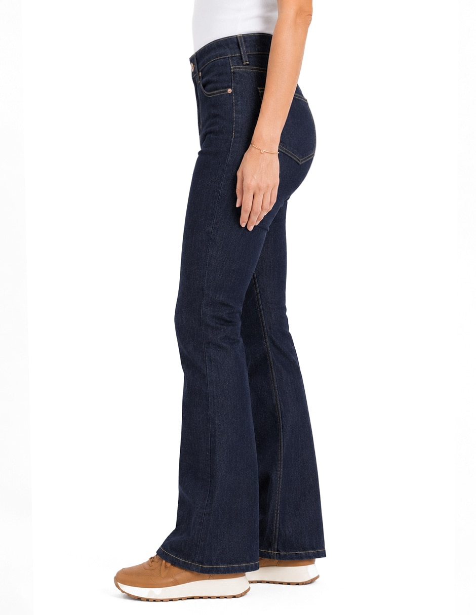 Jeans regular boot cintura fd2615 para mujer 2