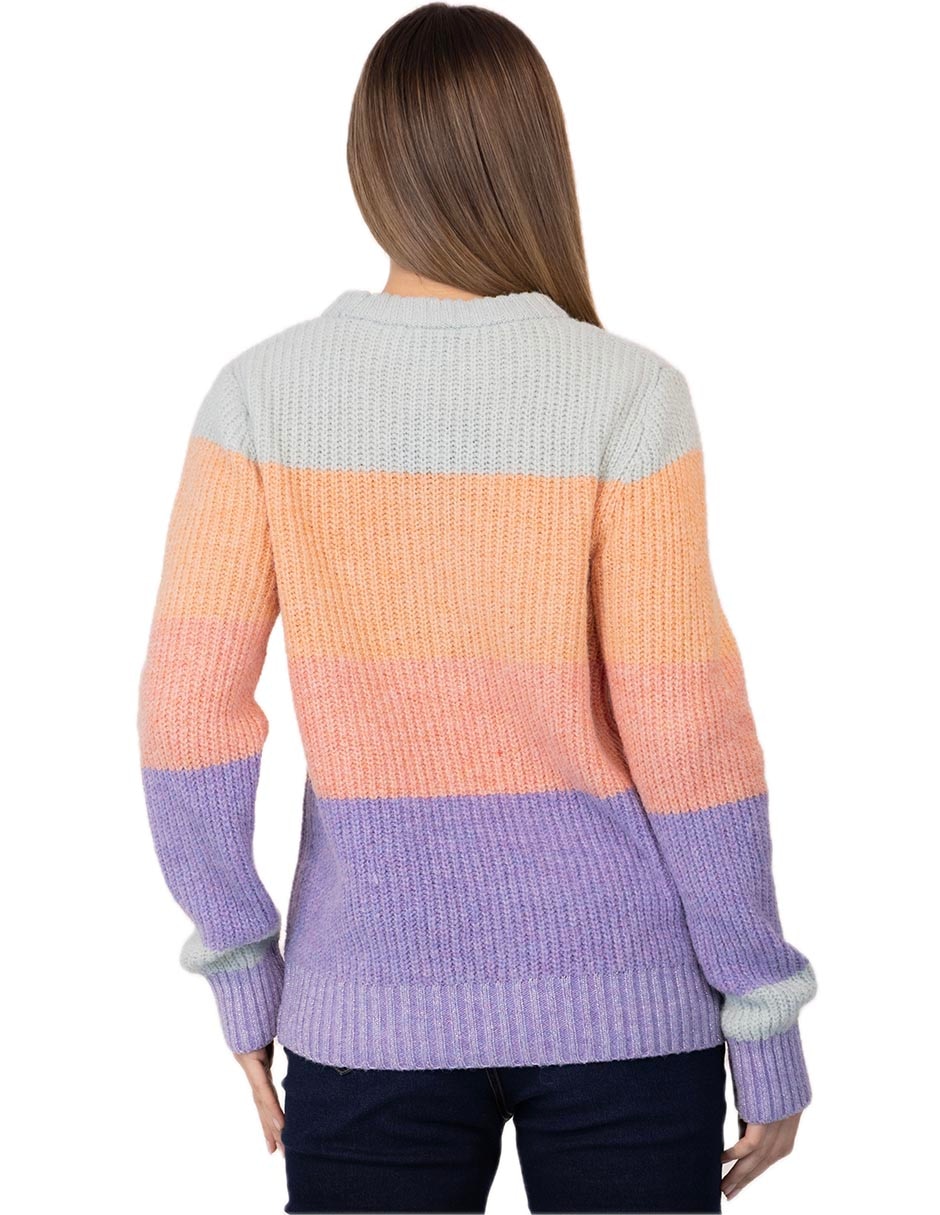 Suéter cuello redondo para mujer 4