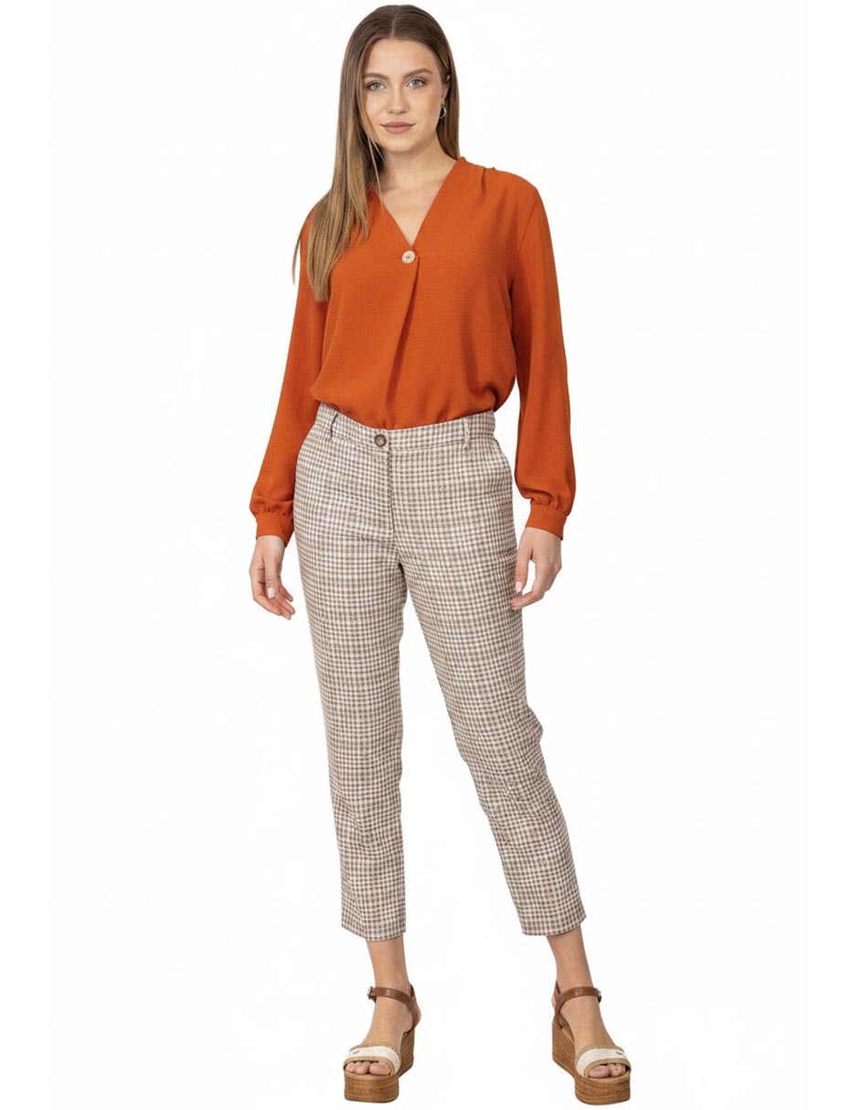 Pantalón regular para mujer 2
