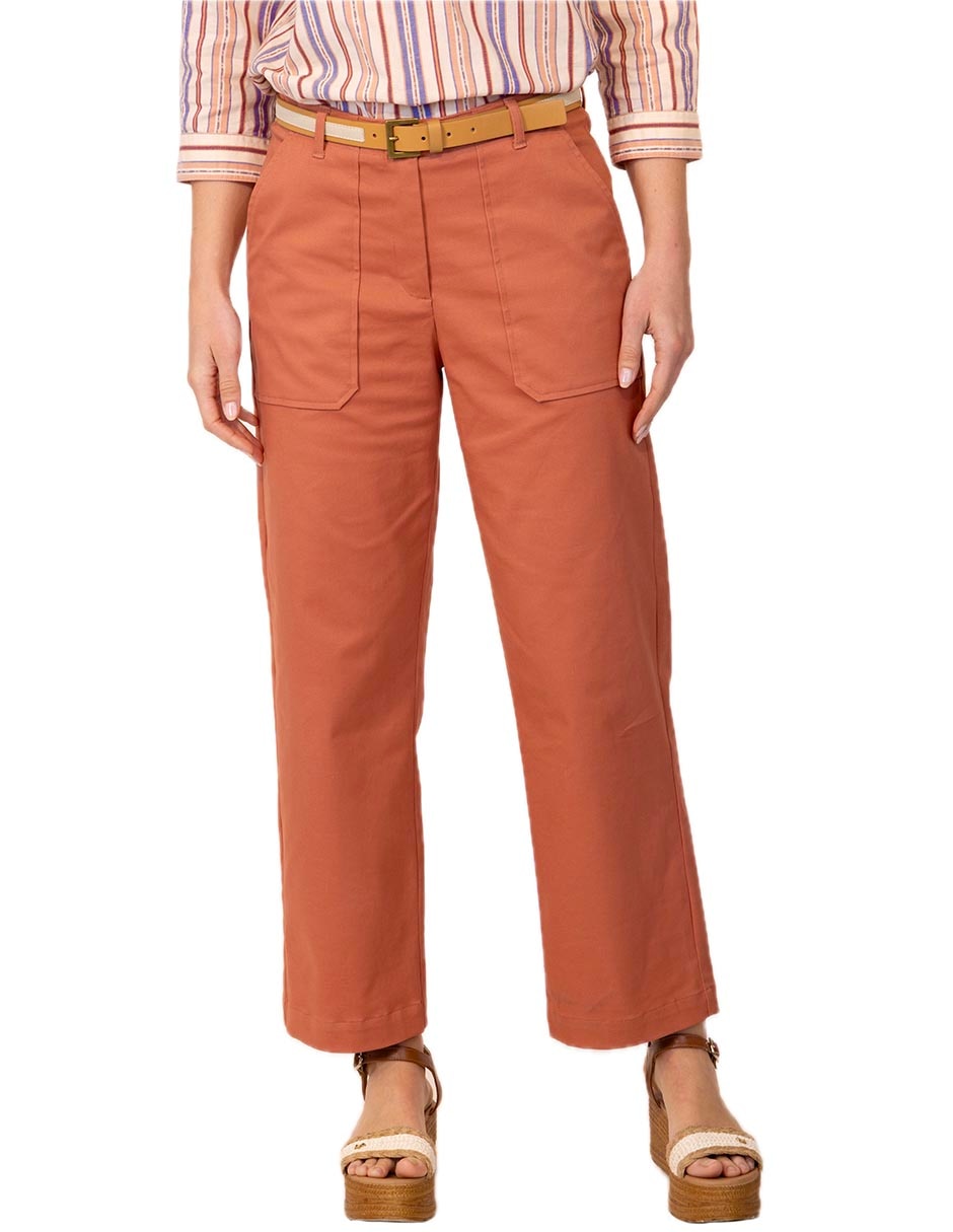 Pantalón regular para mujer